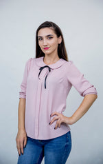 Bluza guler rotund