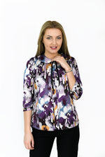 Bluza cu guler rotund