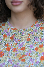 Bluza cu imprimeu floral