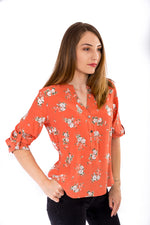 Bluza cu anchior in V