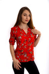 Bluza cu anchior in V