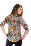 Bluza cu guler in V